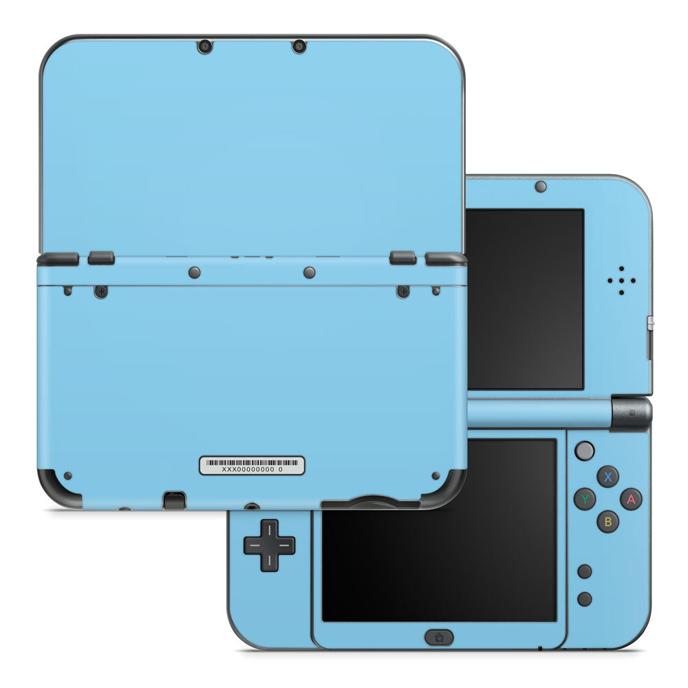 Baby Blue Nintendo 3DS XL 2015 Skin