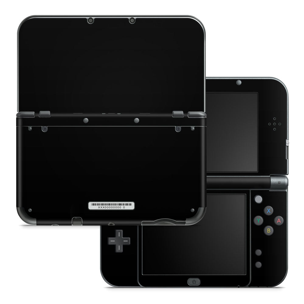 Black Nintendo 3DS XL 2015 Skin