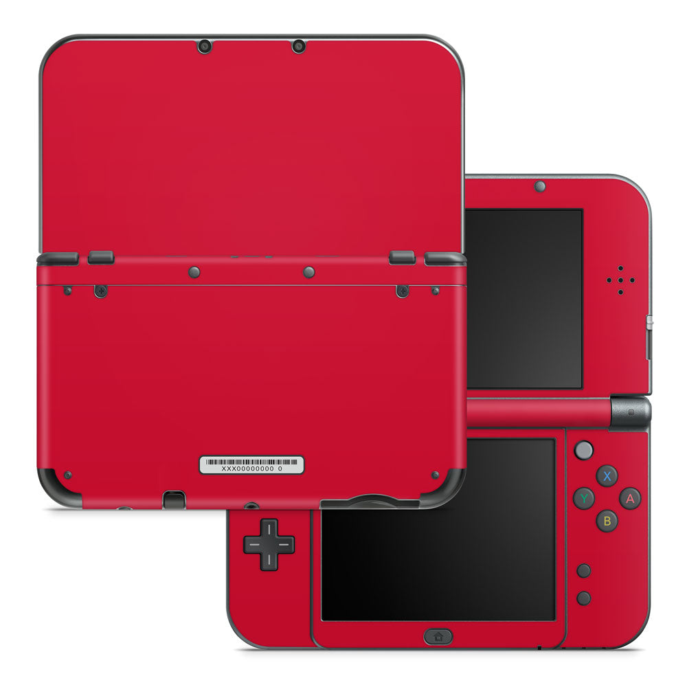 Red Nintendo 3DS XL 2015 Skin