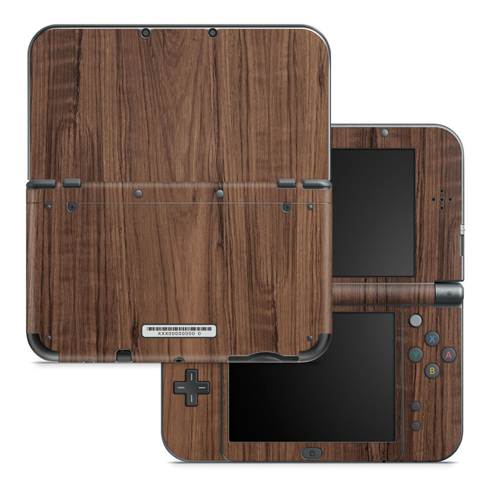 Teak Wood Nintendo 3DS XL 2015 Skin