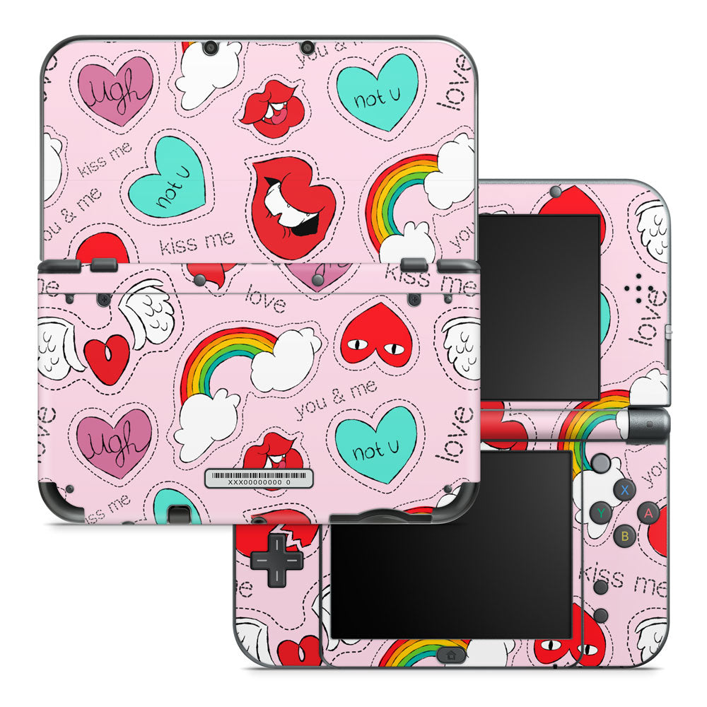 You and Me Nintendo 3DS XL 2015 Skin