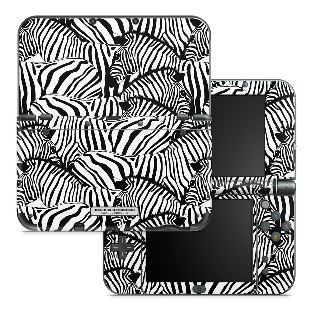 Zebra Zeal Nintendo 3DS XL 2015 Skin