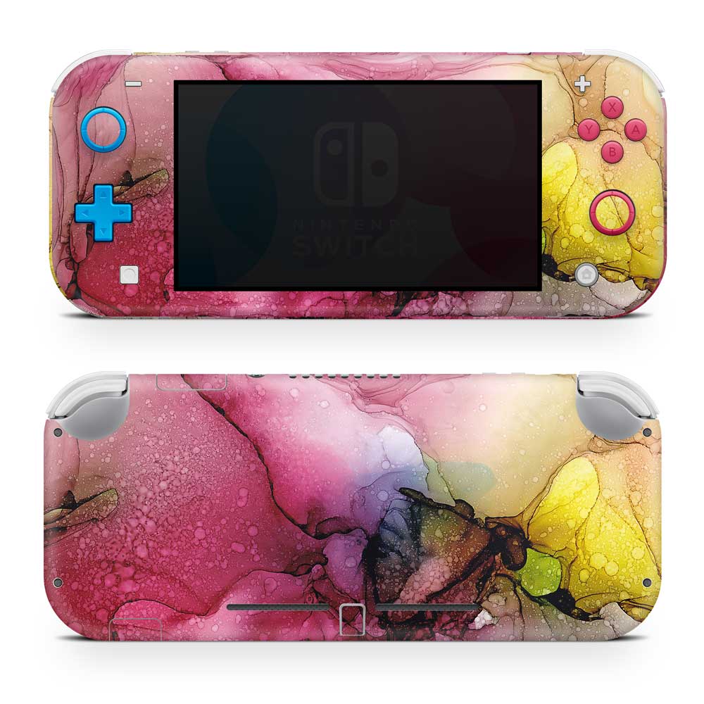 Abstract Floral Nintendo Switch Lite Skin