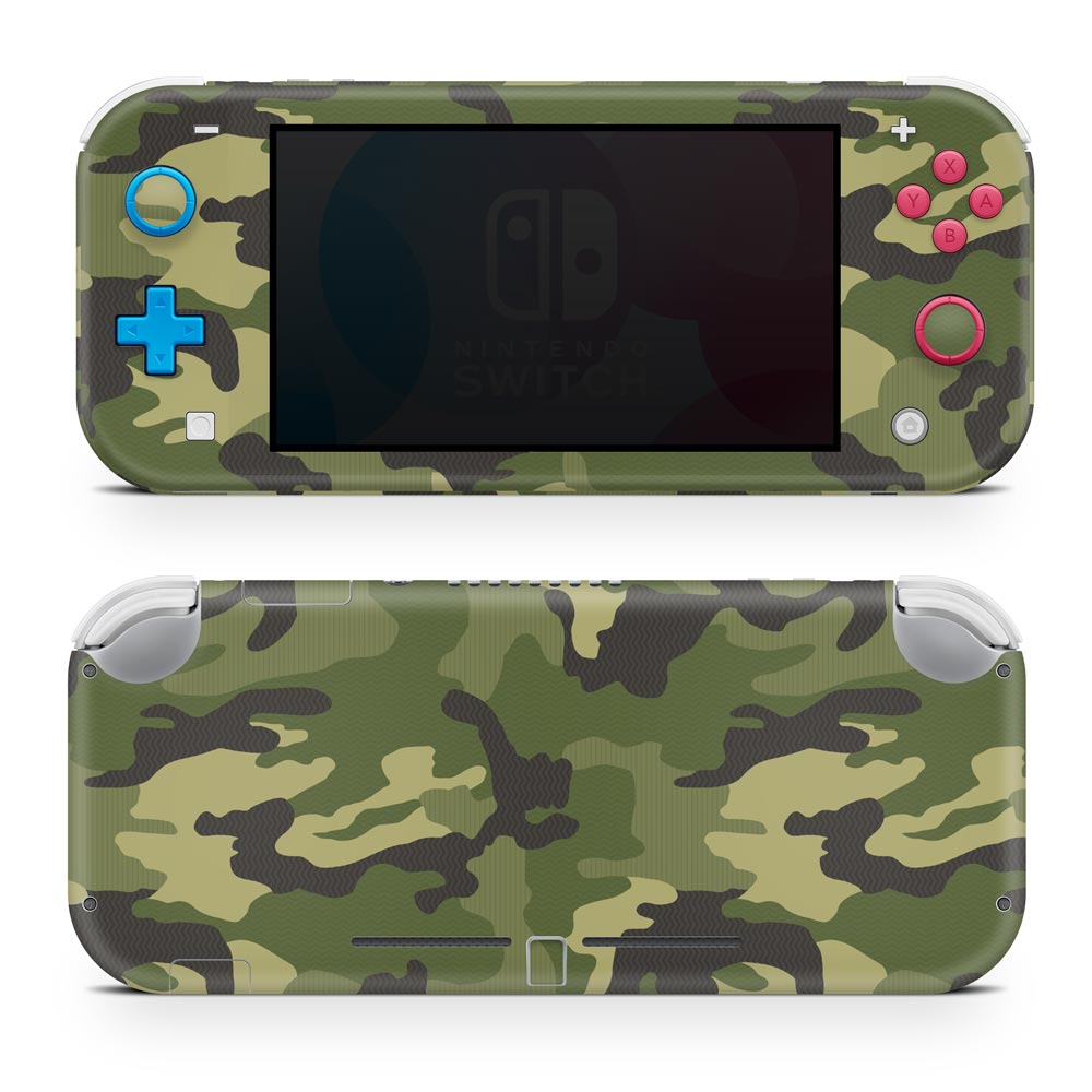 Woodland Camo Nintendo Switch Lite Skin