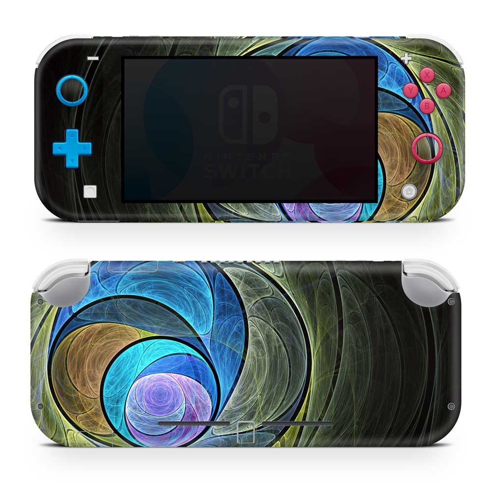 Spring Fractal Nintendo Switch Lite Skin