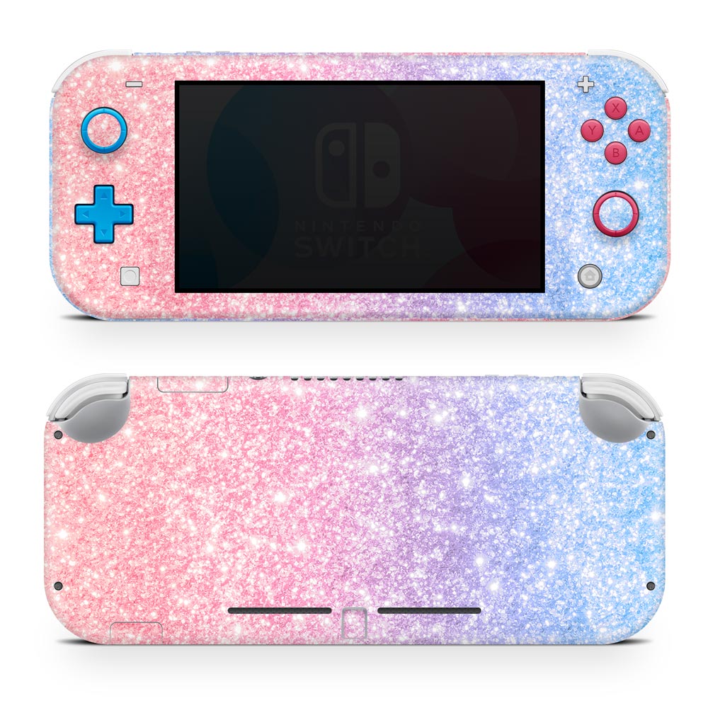 Ombre Pink to Blue Nintendo Switch Lite Skin