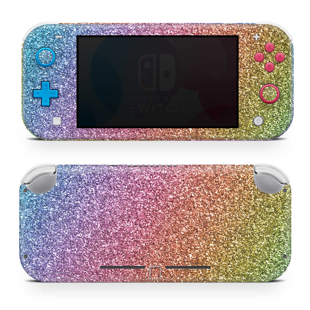 Rainbow Ombre Nintendo Switch Lite Skin