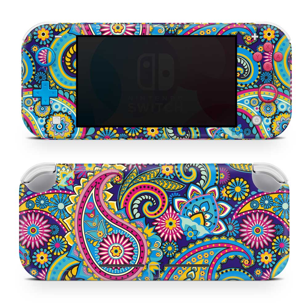 Cool Paisley Nintendo Switch Lite Skin