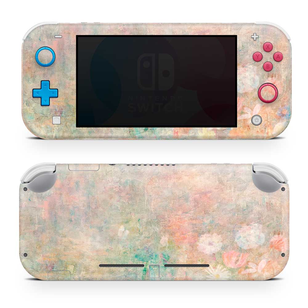 Floral Watercolour Haze Nintendo Switch Lite Skin