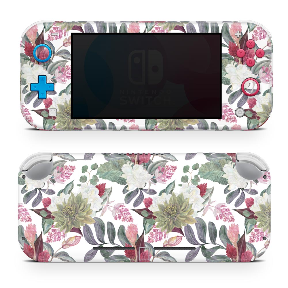 Watercolour Floral Nintendo Switch Lite Skin