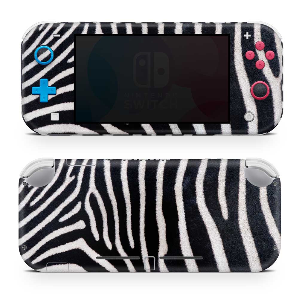 Zebra Print Nintendo Switch Lite Skin