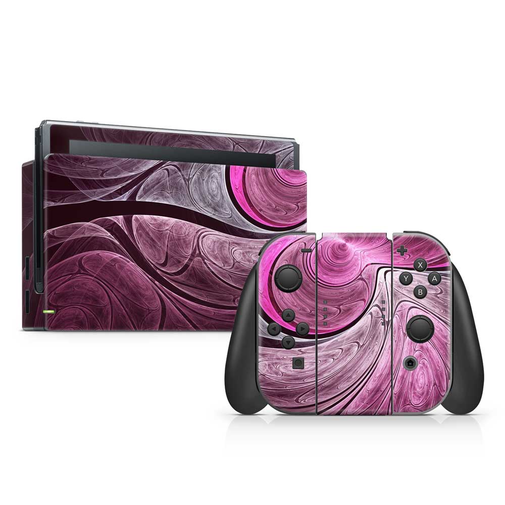 Summer Fractal Nintendo Switch Skin