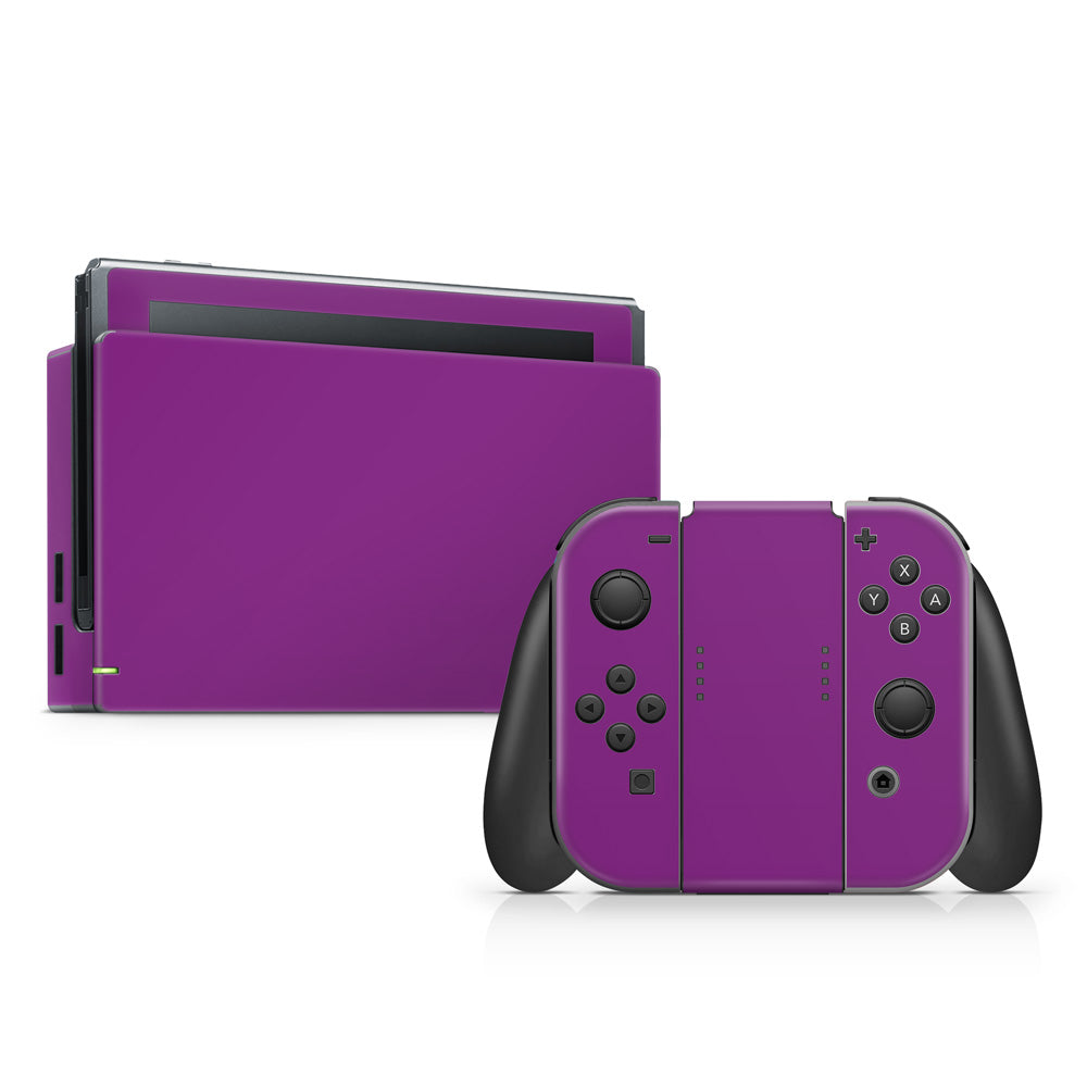 Purple Nintendo Switch Skin