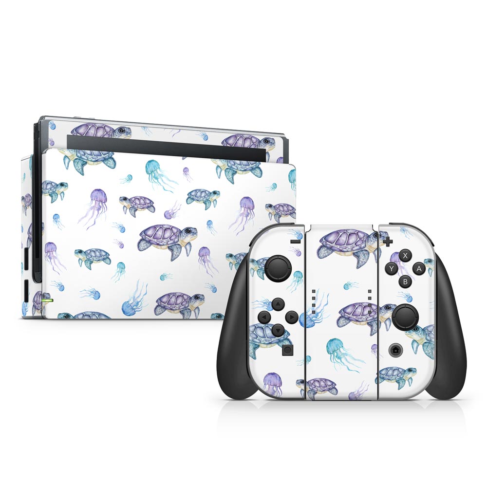 Jelly Turtles Nintendo Switch Skin