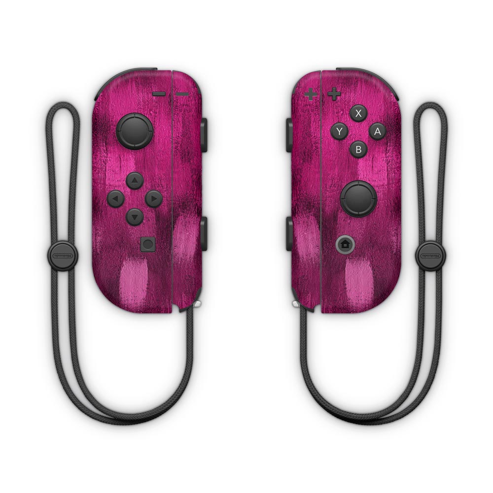 Brushed Pink Nintendo Joy-Con Controller Skin