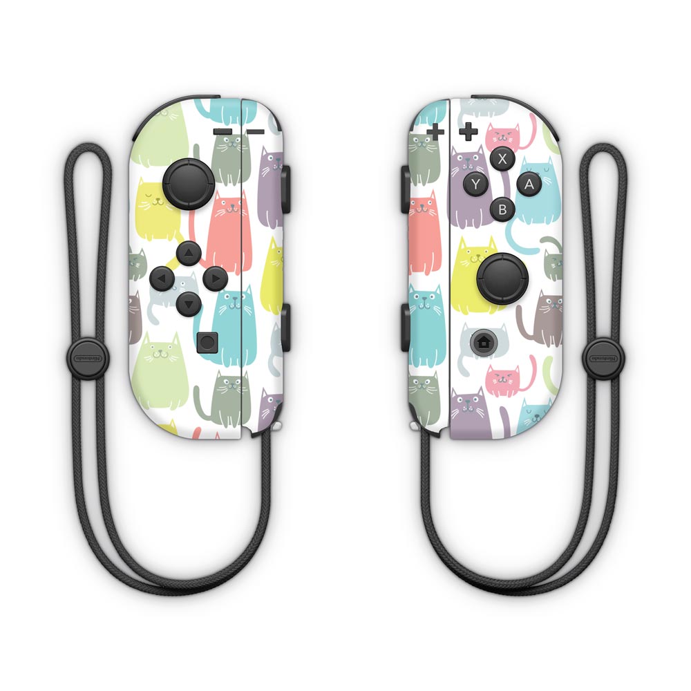 Here Kitty Nintendo Joy-Con Controller Skin