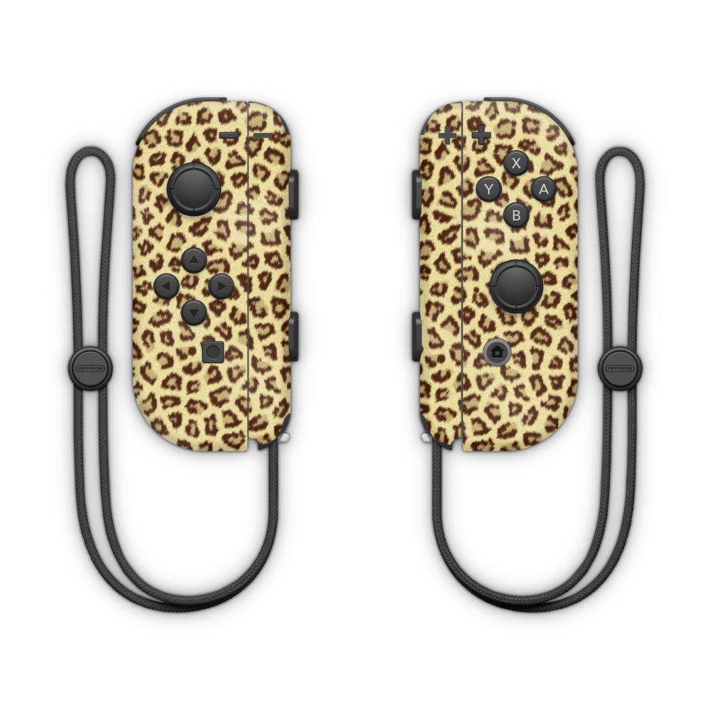 Leopard Print Nintendo Joy-Con Controller Skin