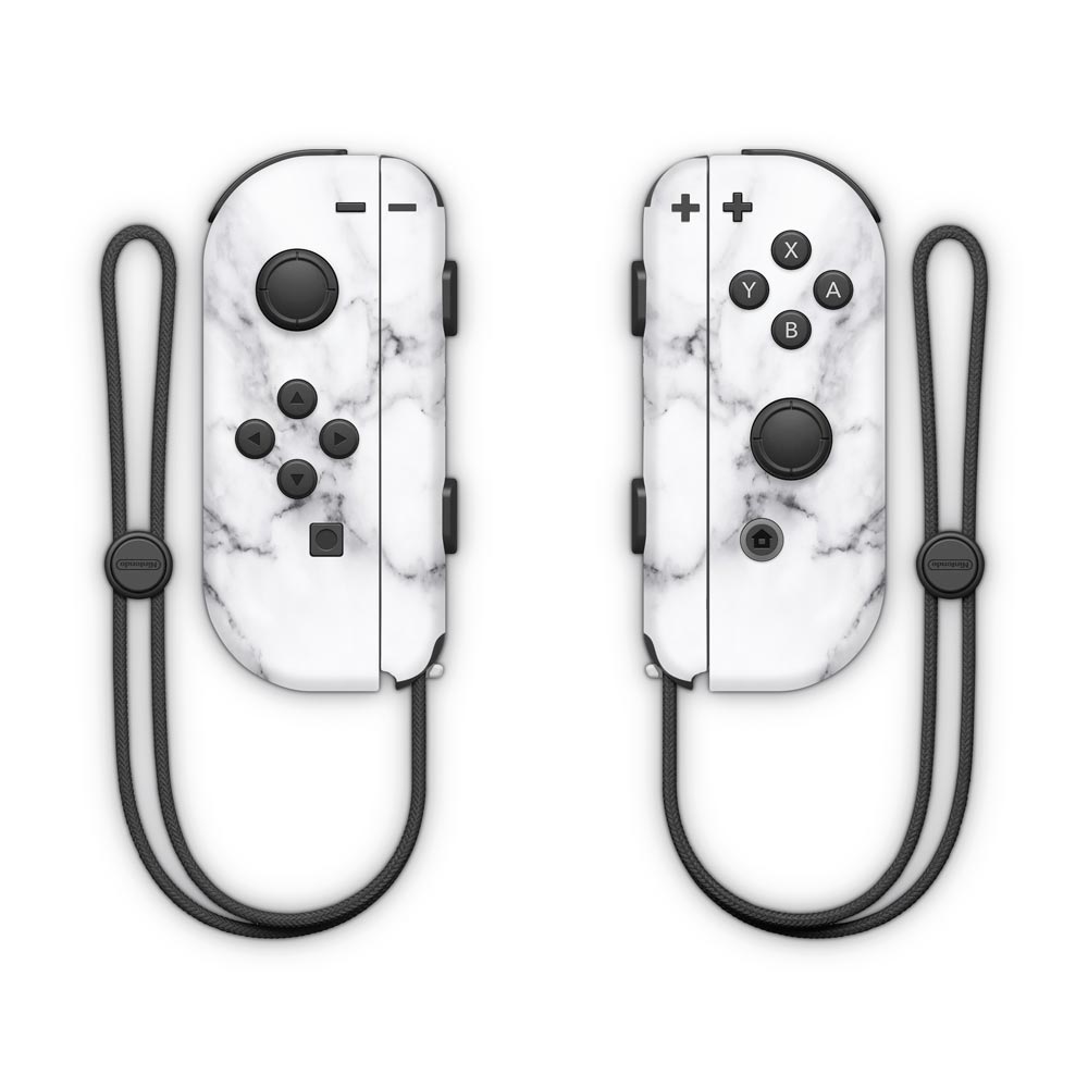 White Marble III Nintendo Joy-Con Controller Skin