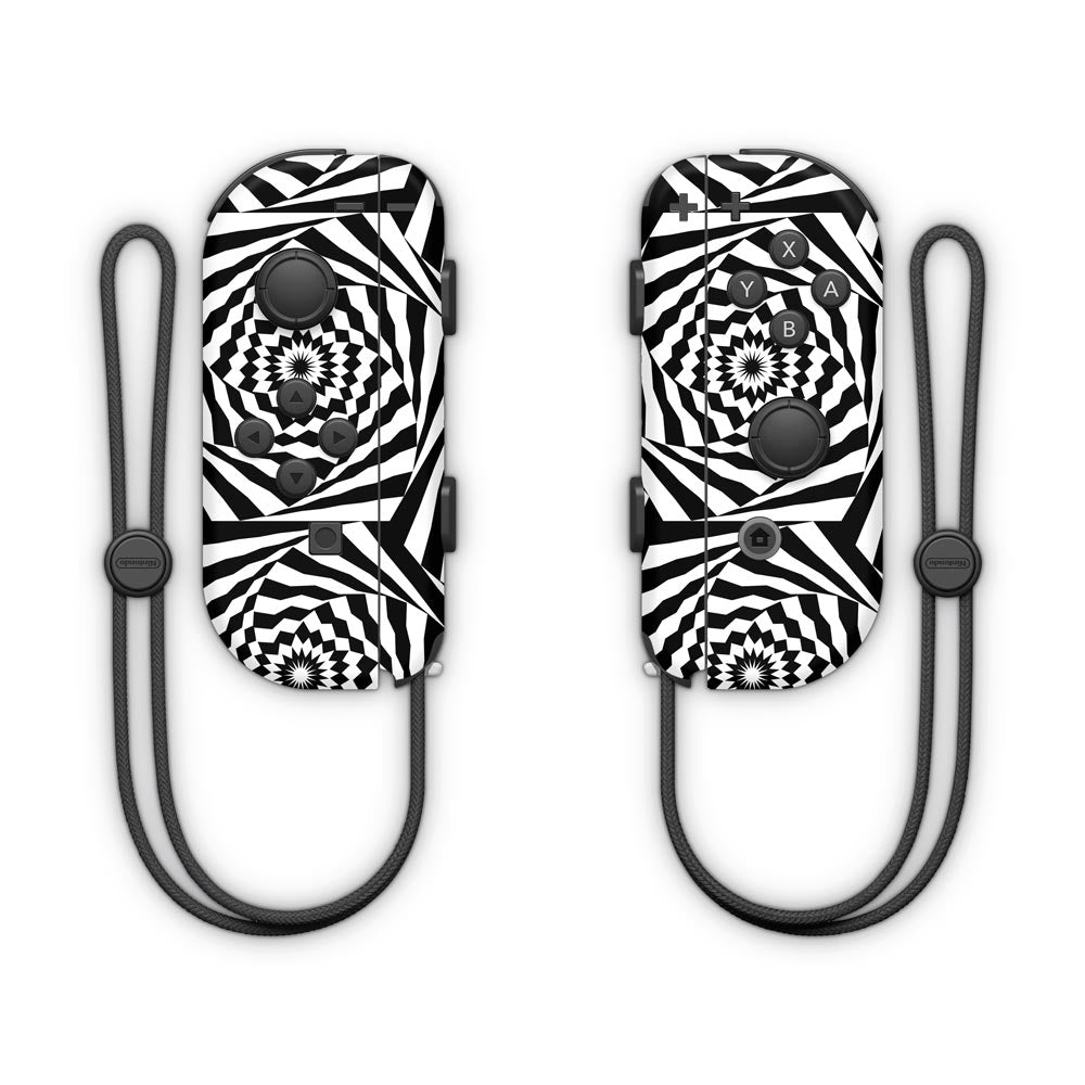 Monochrome Maze Nintendo Joy-Con Controller Skin