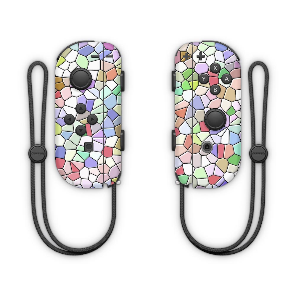 Mosaic Abstract Nintendo Joy-Con Controller Skin