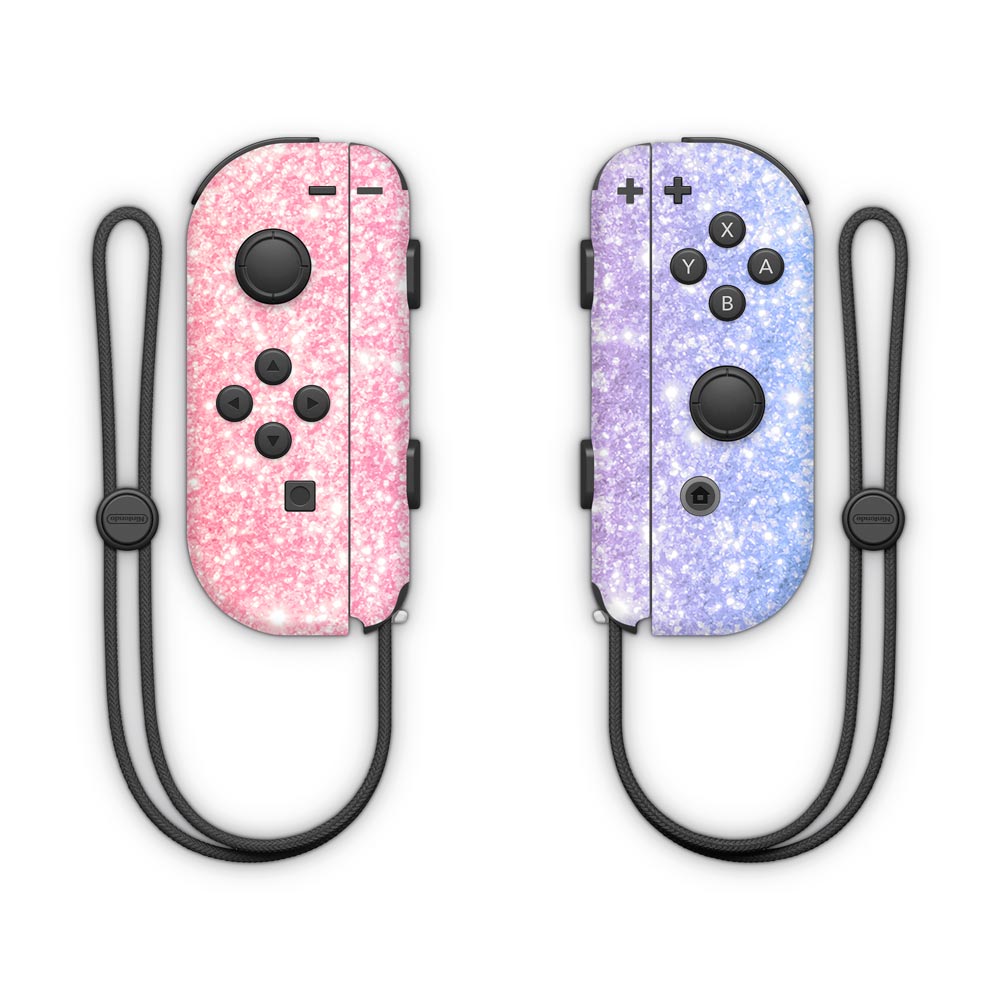 Ombre Pink to Blue Nintendo Joy-Con Controller Skin