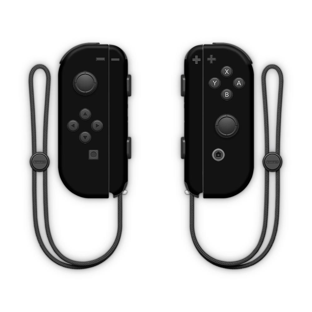 Black Nintendo Joy-Con Controller Skin