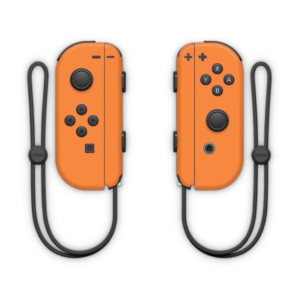 Orange Nintendo Joy-Con Controller Skin