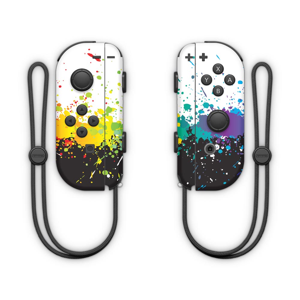 Rainbow Splash Nintendo Joy-Con Controller Skin