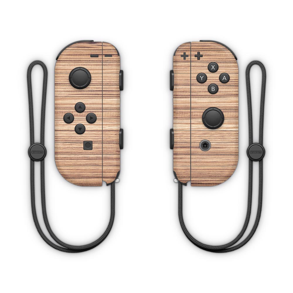Rustic Wood Texture Nintendo Joy-Con Controller Skin