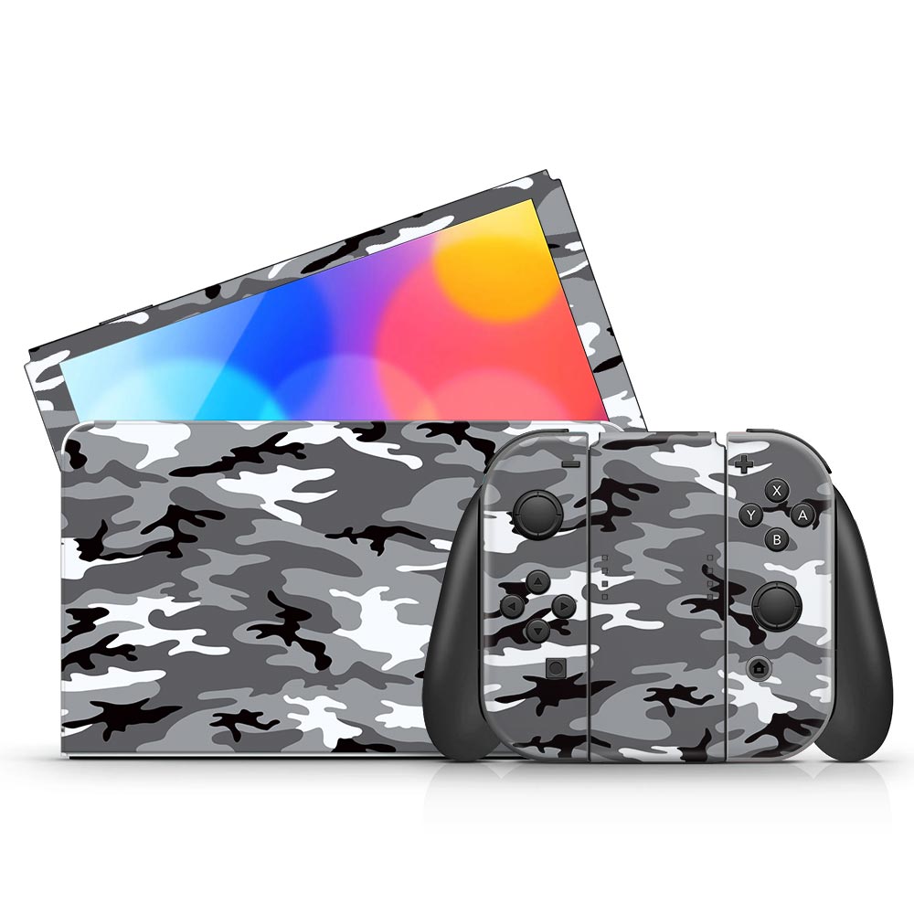 Urban Camo Nintendo Switch Oled Skin