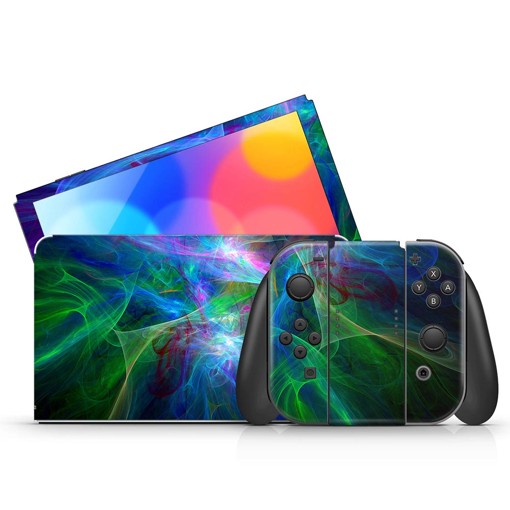 Gossamer Rift Nintendo Switch Oled Skin