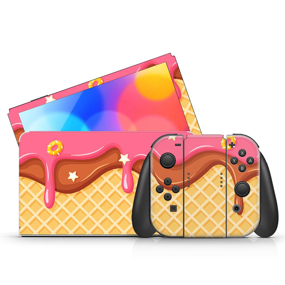 Icecream Nintendo Switch Oled Skin