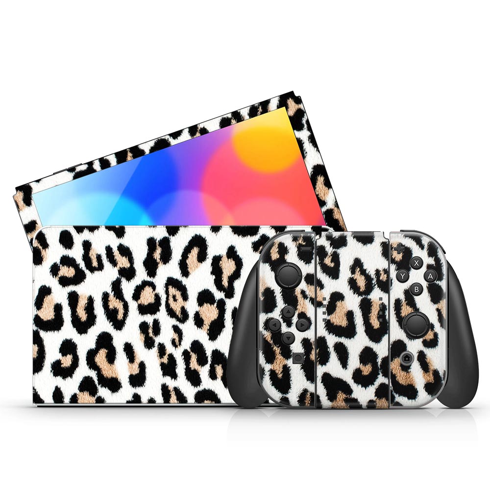 Leopard Print II Nintendo Switch Oled Skin