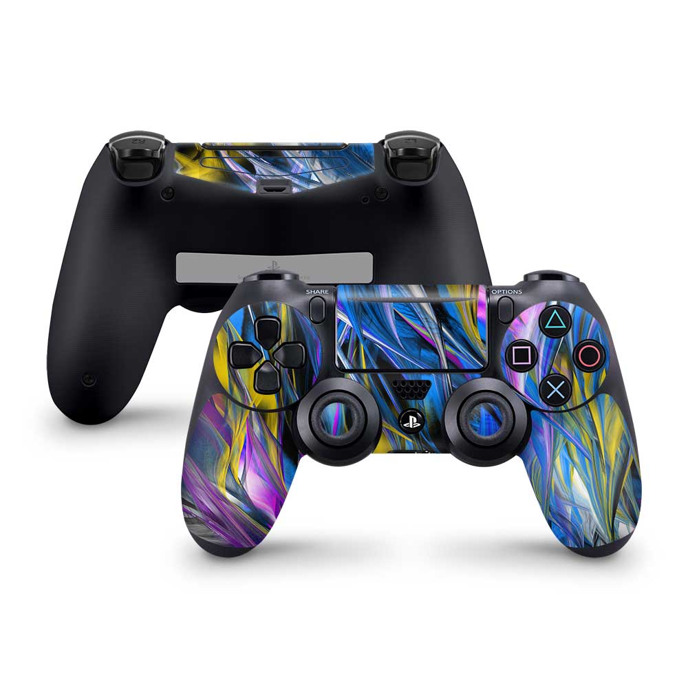 Abstract Breeze PS4 Controller Skin