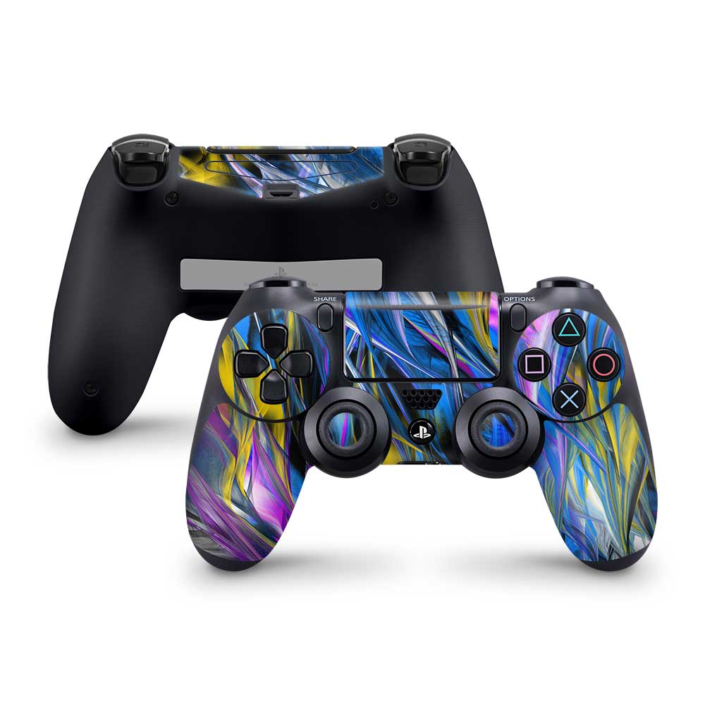 Abstract Breeze PS4 Controller Skin