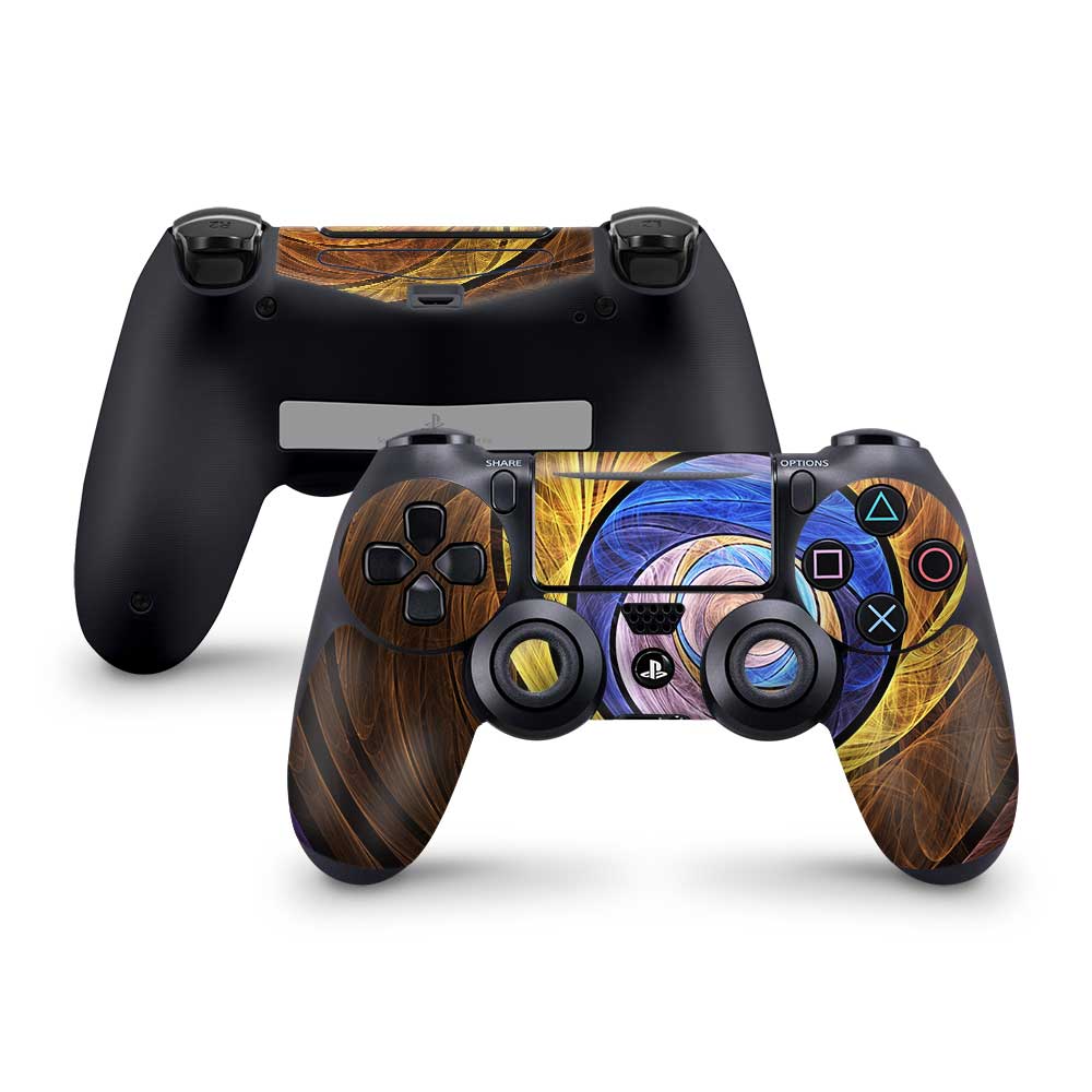 Autumn Fractal PS4 Controller Skin