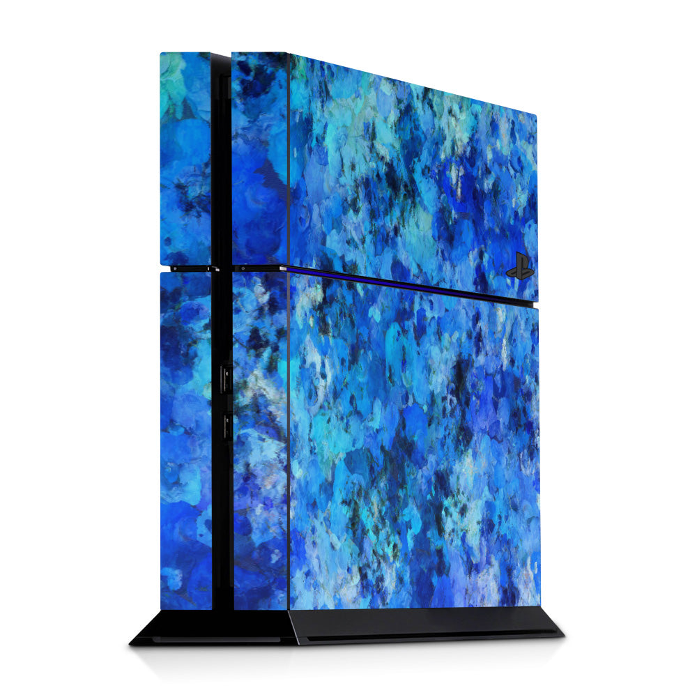 Aqua Blue PS4 Console Skin