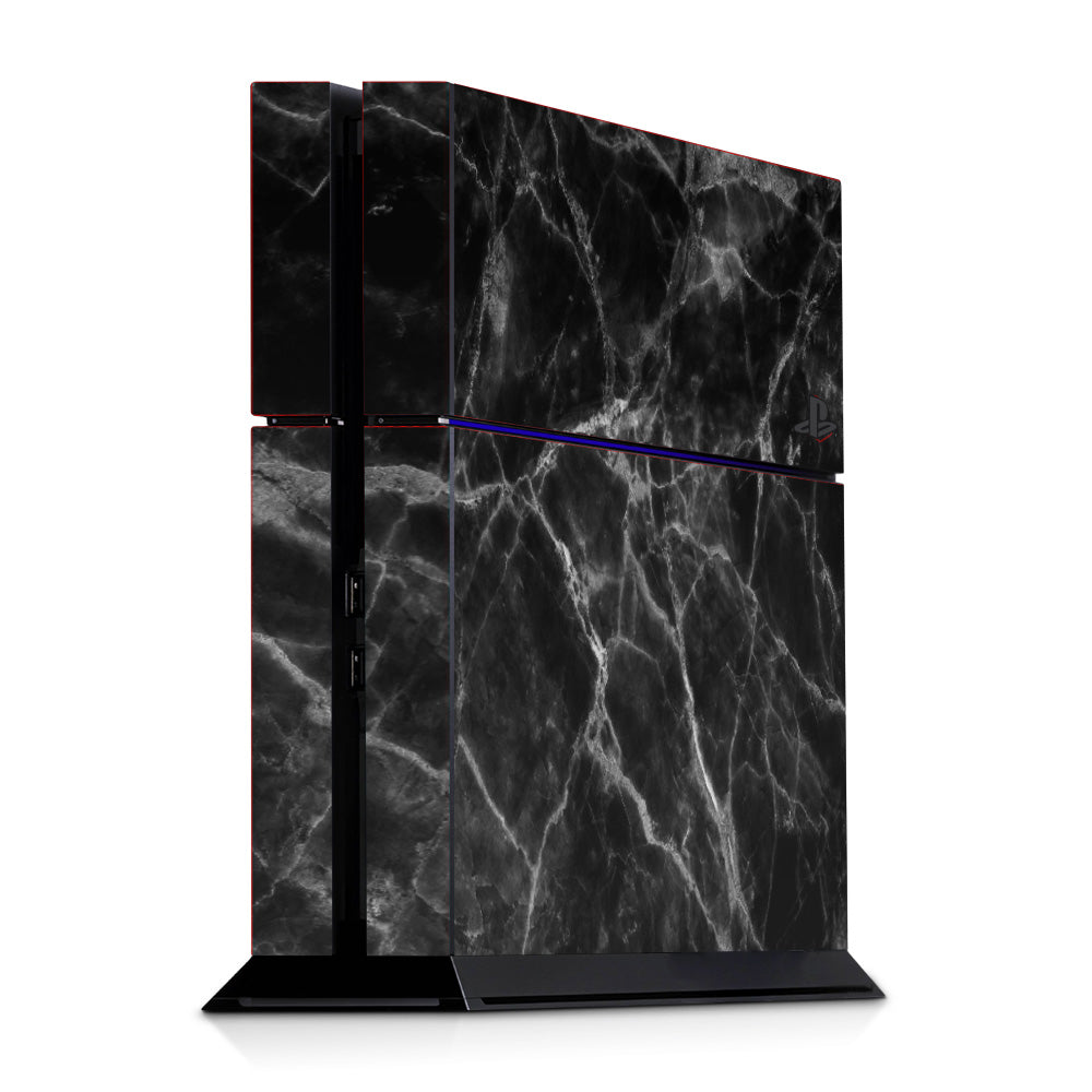 Black Marble PS4 Console Skin