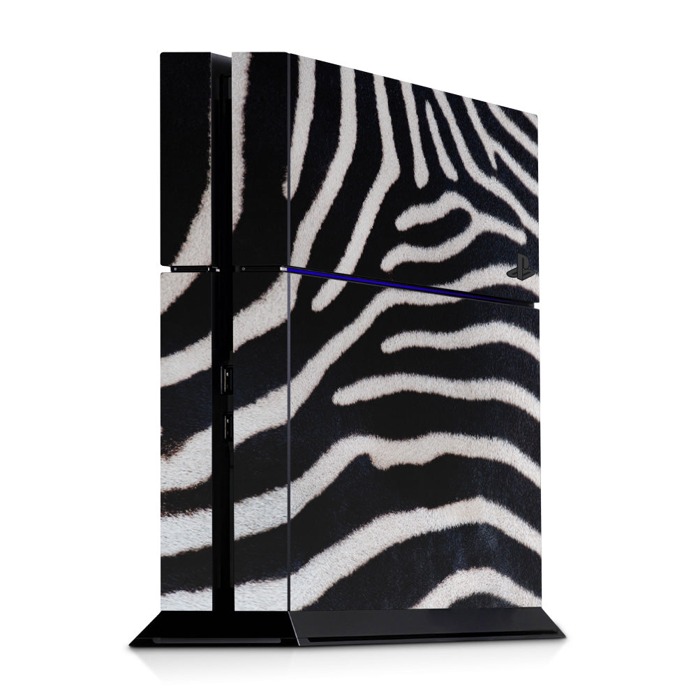 Zebra Print PS4 Console Skin
