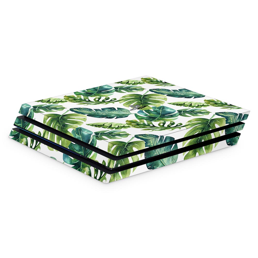Palm Leaves PS4 Pro Console Skin
