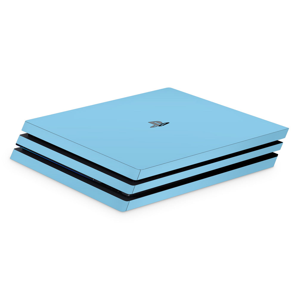 Baby Blue PS4 Pro Console Skin