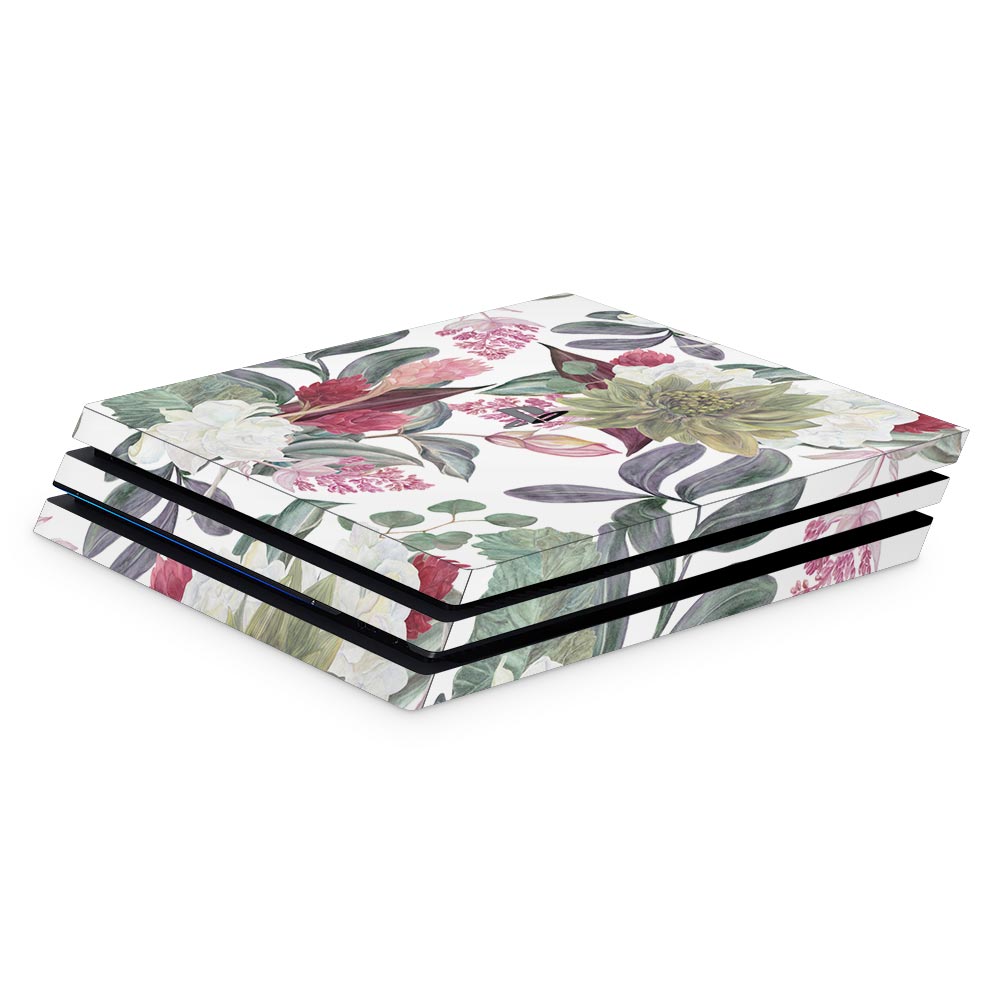 Watercolour Floral PS4 Pro Console Skin