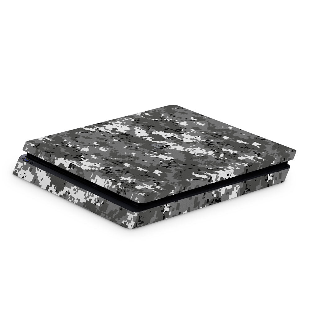 Digital Urban Camo PS4 Slim Console Skin
