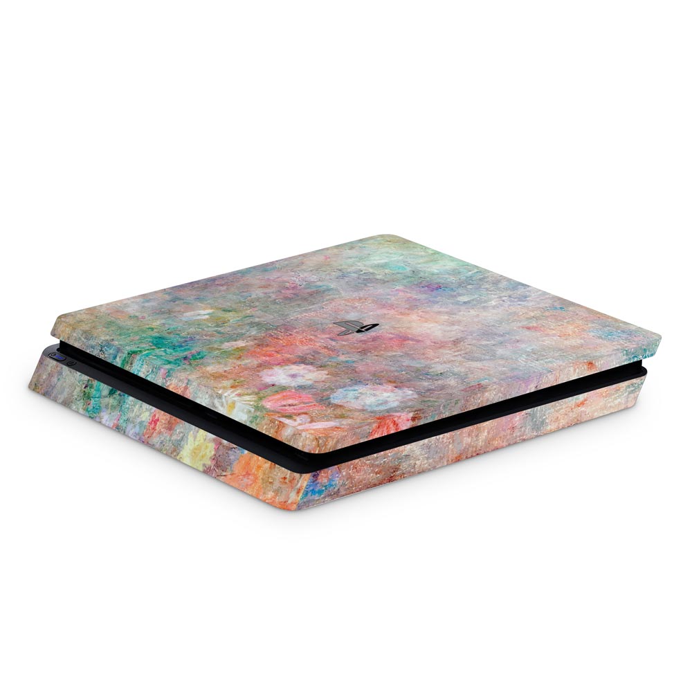 Floral Abstract Haze PS4 Slim Console Skin