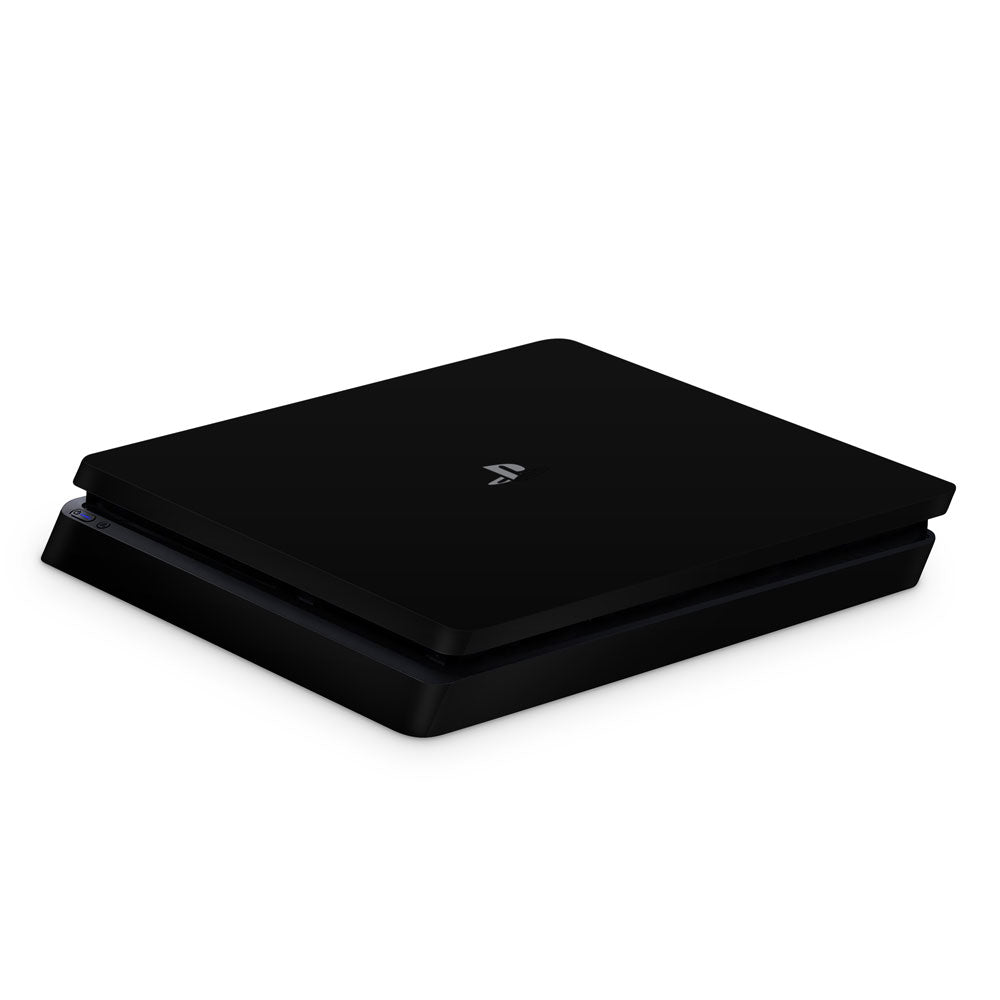 Black PS4 Slim Console Skin