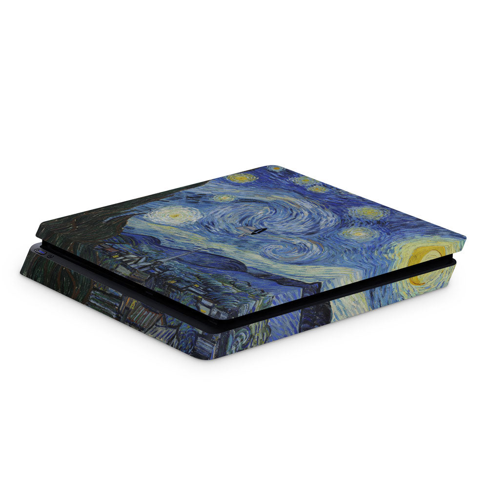Starry Night PS4 Slim Console Skin