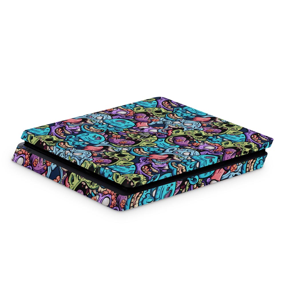 Zombie II PS4 Slim Console Skin