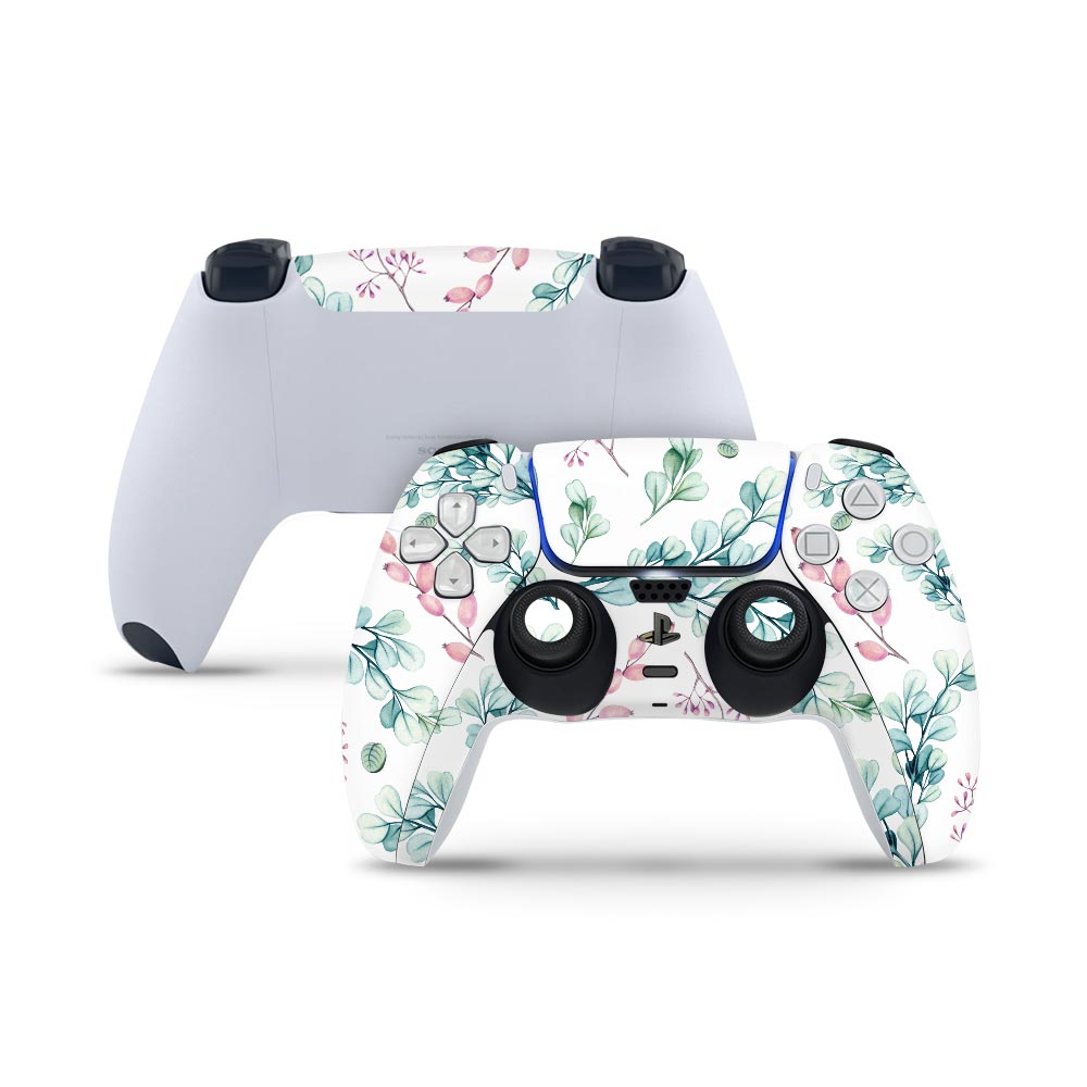 Berry Leaf PS5 Controller Skin