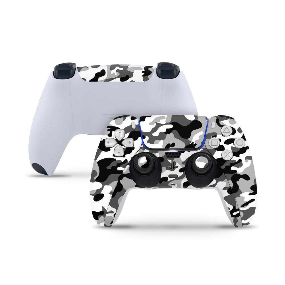 Snow Camo PS5 Controller Skin