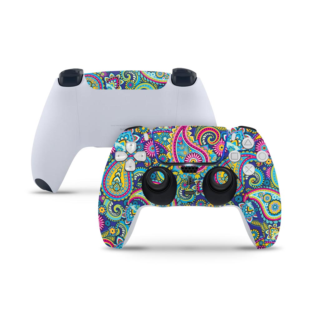 Cool Paisley PS5 Controller Skin